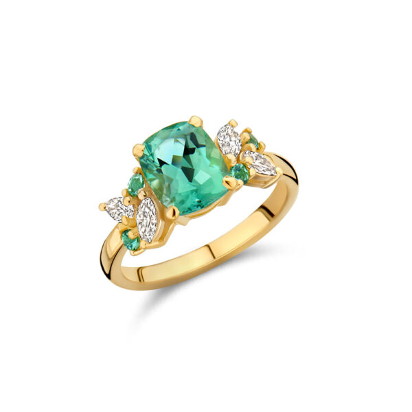 Bague tourmaline menthe - Image 2